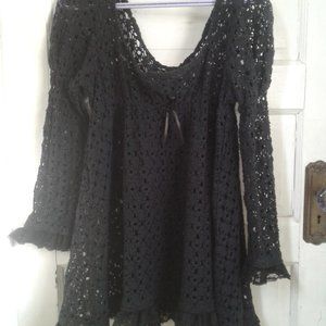 Pam Chorley Fashion Crimes mesh/lace dress, sz large